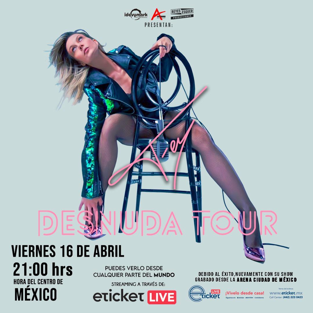 OMG! FEY anuncia su próximo concierto virtual en la Arena Ciudad de
