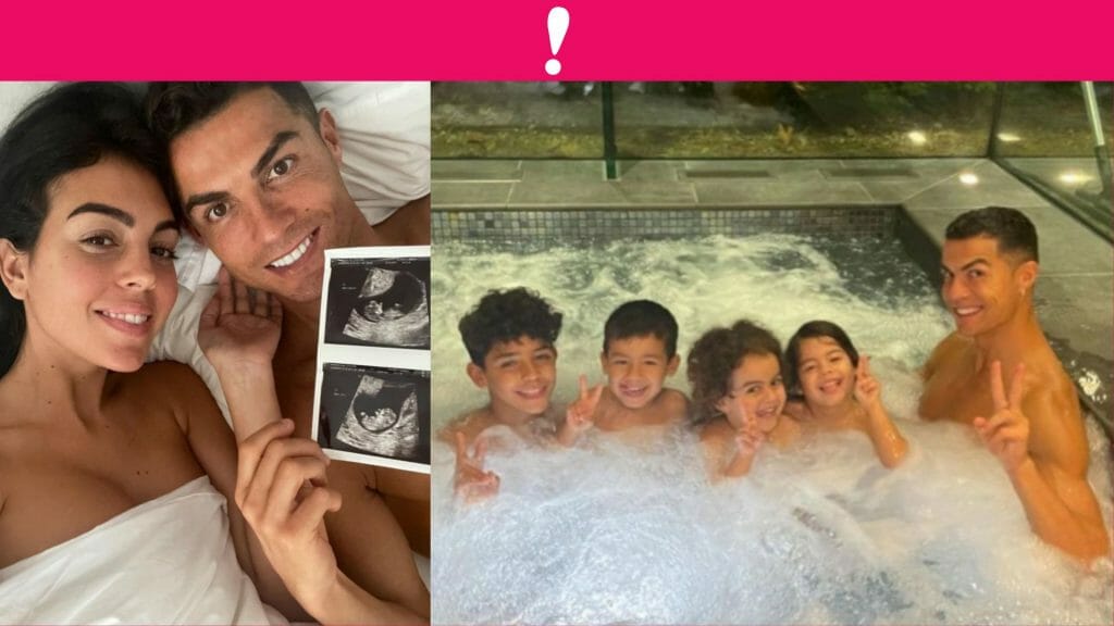 Cristiano Ronaldo anuncia que su esposa esta embarazada de gemelos