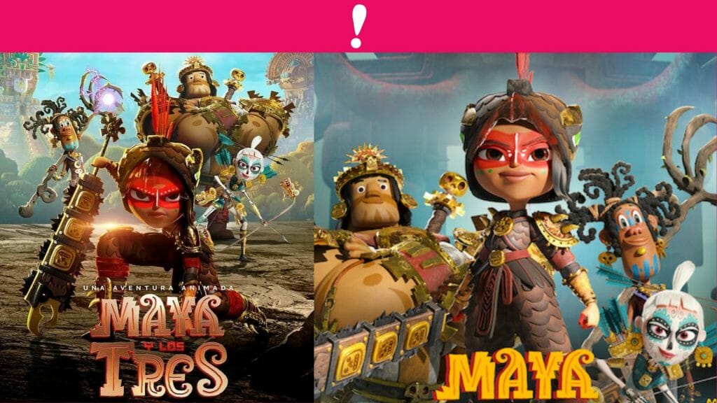 ¡Maya y los tres ya está disponible en Netflix!