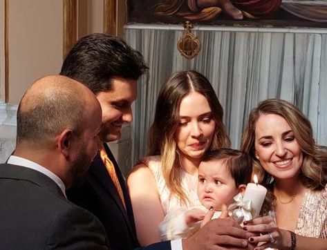 LUCÍA MÉNDEZ Celebra el Bautizo de su nieta VICTORIA