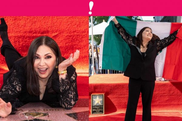 OMG! Ana Gabriel recibe su estrella en el Paseo de la Fama de Hollywood