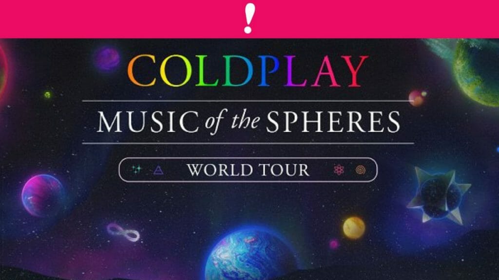 Se agotaron entradas para el concierto de Coldplay en Argentina y agregan nueva fecha