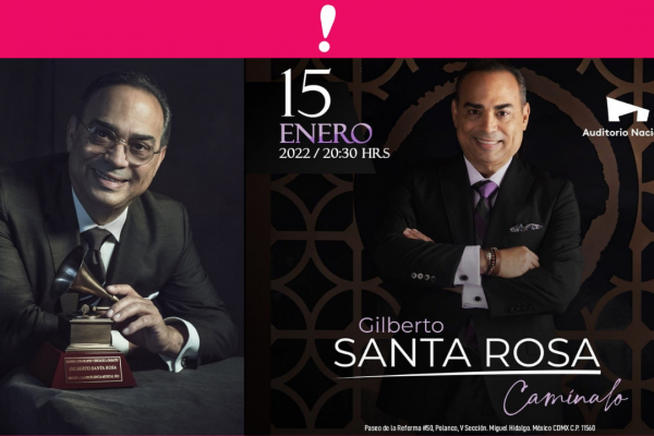 El “Caballero de la Salsa” Gilberto Santa Rosa regresa a México