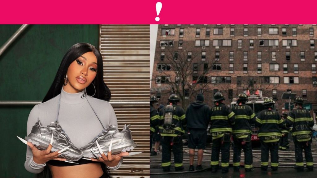 Cardi B pagará el funeral de las víctimas de un incendio en Nueva York