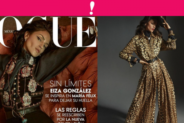 Eiza Gonzales cómo María Félix para portada de Vogue