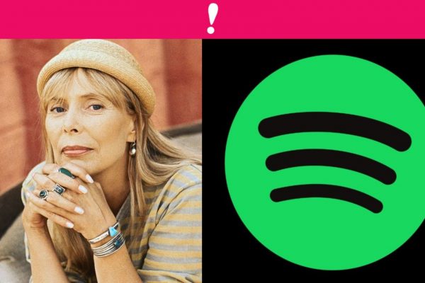 Joni Mitchell quitara su música de Spotify por mentiras sobre el covid