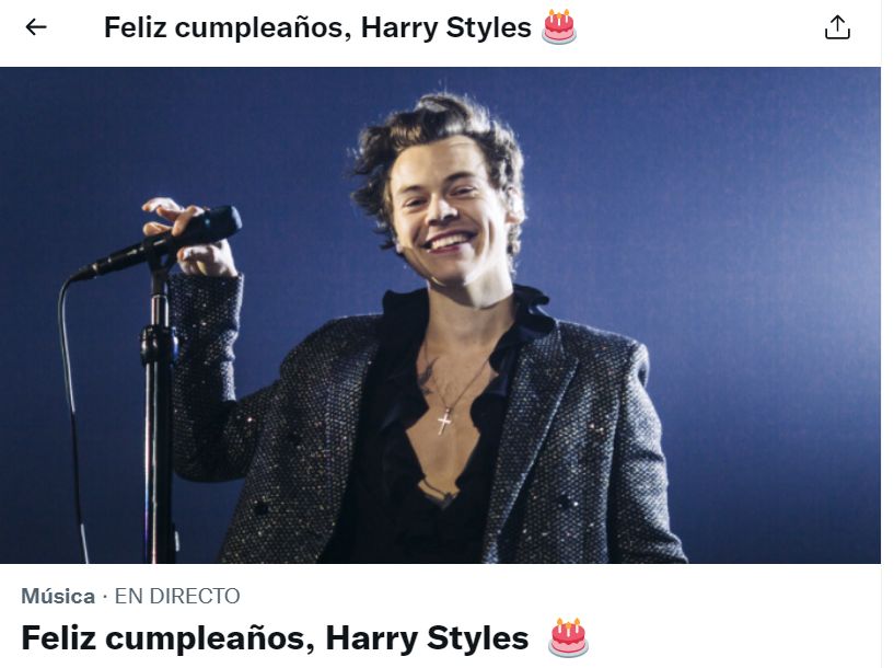 Harry Styles celebra su cumpleaños #28