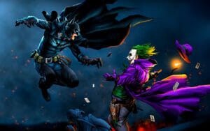 joker vs batman en joker2