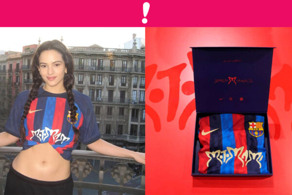 jersey limitado Rosalia y FC Barcelona