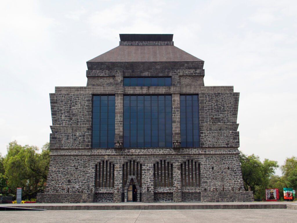 Fachada  del Museo Anahuacalli