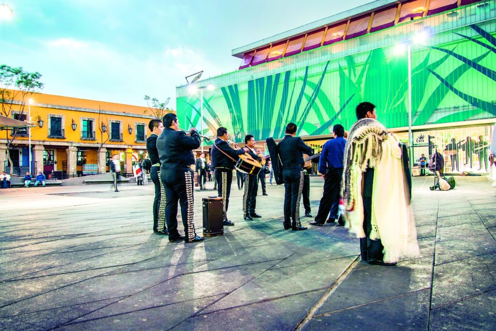 Mariachis en la Plaza Garibaldi